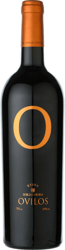 Free Shipping | Red Wine Ktima Biblia Chora Ovilos Macedonia Greece Cabernet Sauvignon 75 cl