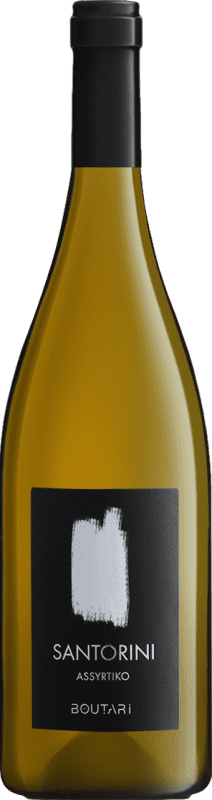 Kostenloser Versand | Weißwein Boutari P.D.O. Santorini Santorini Griechenland Assyrtiko 75 cl