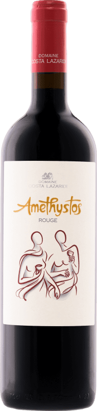 Бесплатная доставка | Красное вино Costa Lazaridi Amethystos Macedonia Греция Merlot — Мерло, Cabernet Sauvignon — Каберне Совиньон 75 cl