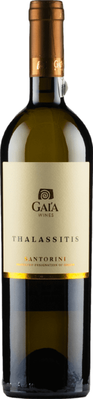 Бесплатная доставка | Белое вино Gaia Thalassitis P.D.O. Santorini Santorini Греция Assyrtiko — Ассиртико 75 cl