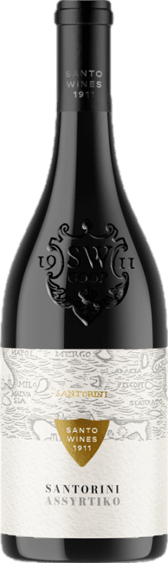 36,95 € | White Wine Santo P.D.O. Santorini Santorini Greece Assyrtiko 75 cl