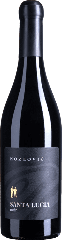 Kostenloser Versand | Rotwein Kozlovic Santa Lucia Istria Kroatien Merlot, Cabernet Sauvignon 75 cl