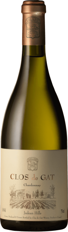 Envoi gratuit | Vin Blanc Clos de Gat P.D.O. Judean Hills Israël Chardonnay 75 cl