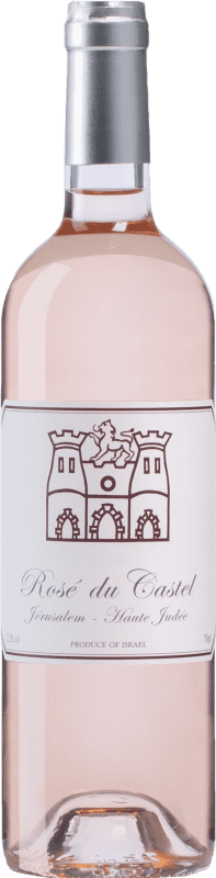 Envío gratis | Vino Rosado Domaine du Castel Rosé — Rosado P.D.O. Judean Hills Israel Merlot, Cabernet Franc, Malbec 75 cl Kosher