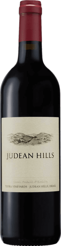 Envío gratis | Vino Tinto Tzora P.D.O. Judean Hills Israel Merlot, Syrah, Cabernet Sauvignon, Petit Verdot Organic — Ecológico 75 cl Kosher