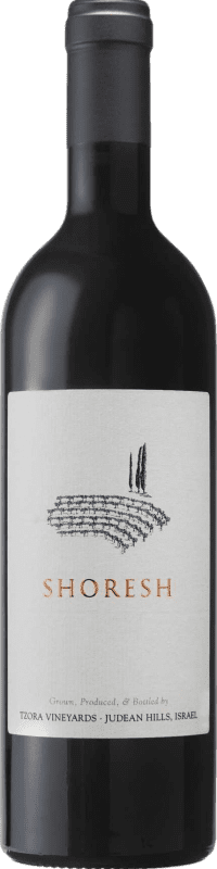 Envoi gratuit | Vin Rouge Tzora Shoresh P.D.O. Judean Hills Israël Syrah, Cabernet Sauvignon, Petit Verdot Organic — Biologique 75 cl Kosher