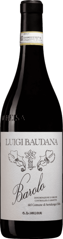 Envío gratis | Vino Tinto G.D. Vajra Luigi Baudana Serralunga D.O.C.G. Barolo Piemonte Italia Nebbiolo Organic — Ecológico 75 cl