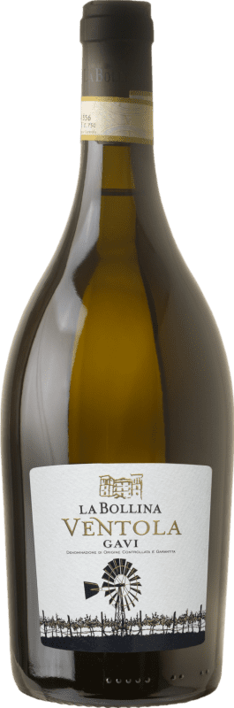 Envio grátis | Vinho Branco La Bollina Ventola D.O.C.G. Cortese di Gavi Piemonte Itália Cortese 75 cl