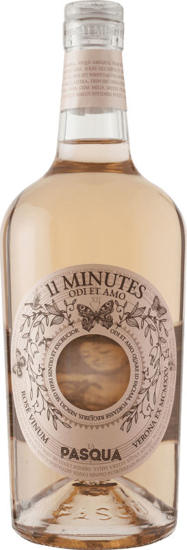 Envoi gratuit | Vin Rosé Pasqua 11 Minutes Rosé I.G.T. Veneto Vénétie Italie Corvina, Trebbiano 75 cl