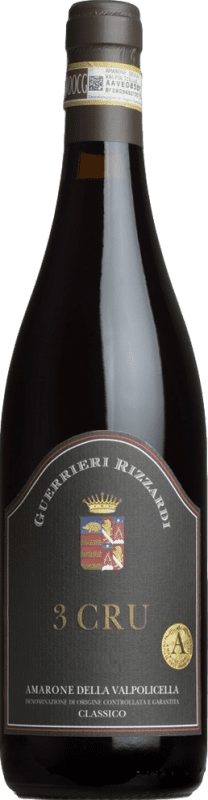 Envio grátis | Vinho Tinto Rizzardi 3 Cru D.O.C.G. Amarone della Valpolicella Vêneto Itália 75 cl