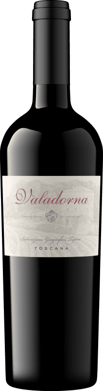 免费送货 | 红葡萄酒 Tenuta di Arceno Valadorna I.G.T. Toscana 托斯卡纳 意大利 Merlot — 梅洛, Cabernet Sauvignon — 赤霞珠, Cabernet Franc — 品丽珠 75 cl