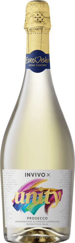 13,95 € | White Sparkling Wine Invivo X Unity D.O.C. Prosecco Veneto Italy Glera 75 cl