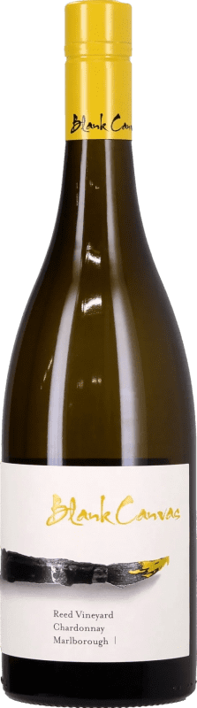 Envío gratis | Vino Blanco Blank Canvas Reed I.G. Marlborough Marlborough Nueva Zelanda Chardonnay Organic — Ecológico 75 cl