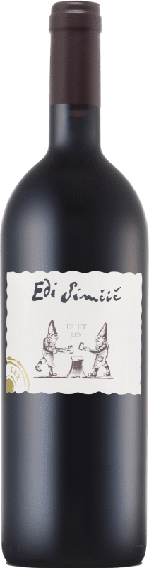 Envio grátis | Vinho Tinto Edi Simcic Duet Lex I.G. Primorska Goriška Brda Eslovênia Merlot, Cabernet Sauvignon, Cabernet Franc 75 cl