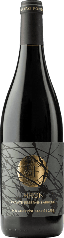 Free Shipping | Red Wine Miro Fondrk Hron Private Collection Reserve — Aged I.G. Moravia Moravia Slovakia 75 cl