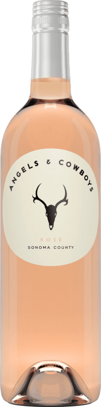 Envio grátis | Vinho Rosé Angels & Cowboys Rosé California Estados Unidos Garnacha — Grenache, Pinot Noir, Malbec 75 cl