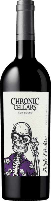 Envoi gratuit | Vin Rouge Chronic Purple Paradise Californie États Unis Zinfandel 75 cl