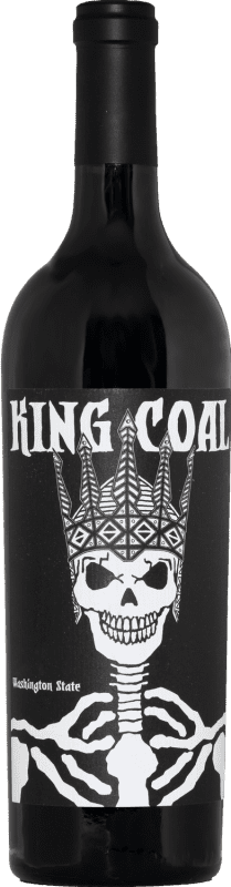 Envío gratis | Vino Tinto K Vintners King Coal Washington Estados Unidos Syrah, Cabernet Sauvignon 75 cl