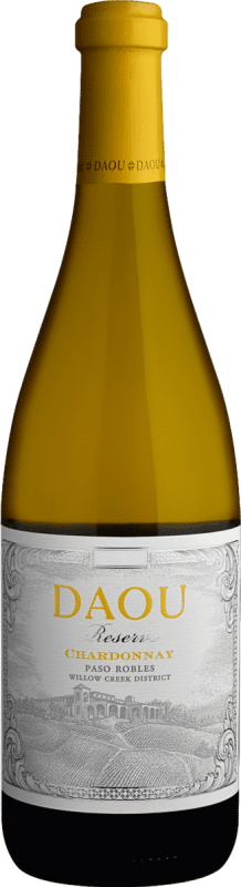 Бесплатная доставка | Белое вино DAOU Резерва Калифорния Соединенные Штаты Chardonnay — Шардоне 75 cl