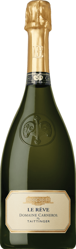 139,95 € | White Sparkling Wine Taittinger Domaine Carneros Le Rêve Blanc de Blancs California United States Chardonnay 75 cl