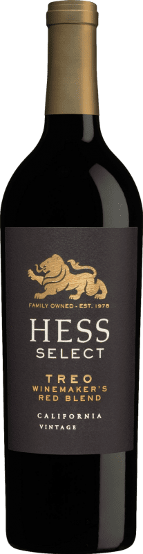 Envío gratis | Vino Tinto The Hess Collection Treo Winemaker's Selection — Selección, Blend — Mezcla California Estados Unidos Merlot, Syrah, Petite Syrah 75 cl