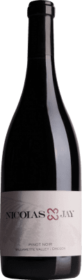 Free Shipping | Red Wine Nicolas Jay I.G. Willamette Valley Oregon United States Pinot Noir 75 cl Nicolas Jay Pinot Noir Willamette Valley 75 cl