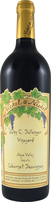 免费送货 | 红葡萄酒 Nickel & Nickel John C Sullenger 加州 美国 Cabernet Sauvignon — 赤霞珠 75 cl