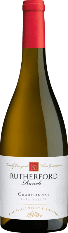 免费送货 | 白葡萄酒 Rutherford 加州 美国 Chardonnay — 莎当妮 75 cl