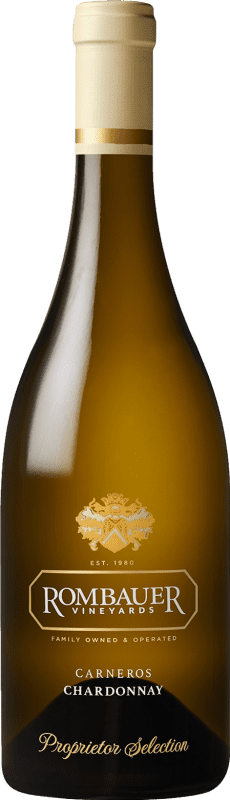 Free Shipping | White Wine Rombauer Proprietor Selection California United States Chardonnay 75 cl