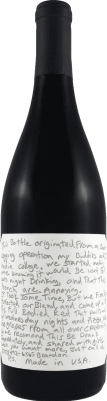 Free Shipping | Red Wine SLO Down. Sexual Chocolate California United States Syrah — Shiraz, Zinfandel 75 cl