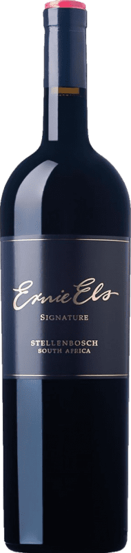 Бесплатная доставка | Красное вино Ernie Els Signature — Сигнатур I.G. Stellenbosch Стелленбош Южная Африка Merlot — Мерло, Cabernet Sauvignon — Каберне Совиньон, Cabernet Franc — Каберне Фран, Malbec — Мальбек, Petit Verdot 75 cl