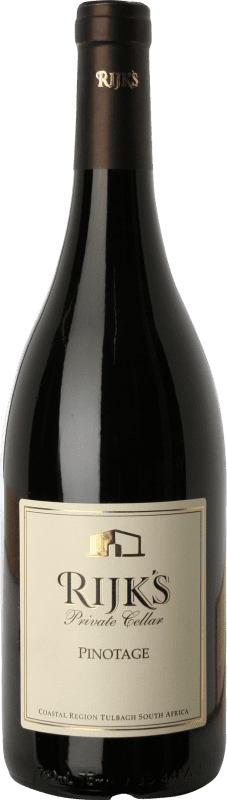 Envío gratis | Vino Tinto Rijk's Colección Privada W.O. Western Cape Western Cape South Coast Sudáfrica Pinotage 75 cl