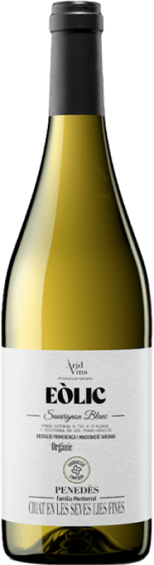 Envoi gratuit | Vin Blanc Àrid Eòlic D.O. Penedès Catalogne Espagne Sauvignon 75 cl