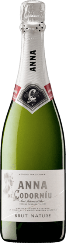 10,95 € | Espumante Branco Codorníu Anna Brut Nature — Bruto Natural D.O. Cava Catalunha Espanha 75 cl