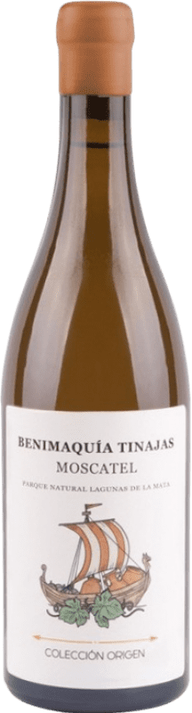 Envio grátis | Vinho Branco Casa Balager Benimaquía Tinajas D.O. Alicante Comunidade Valenciana Espanha Moscatel 75 cl