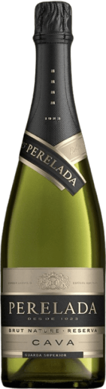 17,95 € 送料無料 | 白のスパークリングワイン Perelada & Chivite Brut Nature — ブリュット・ナチュール レセルバ D.O. Cava