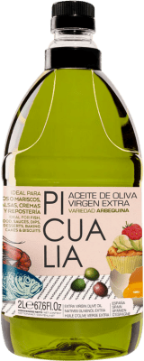 Olio d'Oliva Picualia Familiar Arbequina EVO Extra Vergine Tanica 2 L PET
