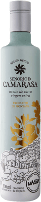 Envio grátis | Azeite de Oliva Señorío de Camarasa Recién Hecho Sleeve Cosecha Temprana — Colheita Precoce, AOVE Virgem Extra Jaén Espanha Picual Garrafa Medium 50 cl