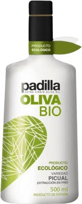18,95 € | Huile d'Olive Padilla Bio Ecológico Jaén Espagne Picual Bouteille Medium 50 cl