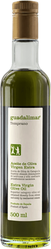 16,95 € Spedizione Gratuita | Olio d'Oliva Guadalimar Virgen Extra Temprano Bottiglia Medium 50 cl