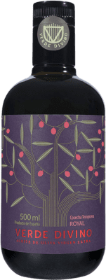 Envoi gratuit | Huile d'Olive Verde Divino Cosecha Temprana — Récolte Précoce, HOVE Vierge Extra Jaén Espagne Royal Bouteille Medium 50 cl