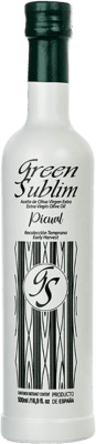 Free Shipping | Olive Oil Green Sublim EVOO Extra Virgin Jaén Spain Picual Medium Bottle 50 cl