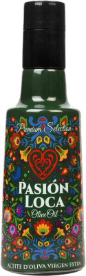 Free Shipping | 12 units box Olive Oil Pasión Loca Contenida Jaén Spain Picual Small Bottle 25 cl