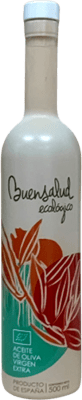 Kostenloser Versand | Olivenöl Buensalud Auswahl, E-NOL Extra Nativ Jaén Spanien Picual Eco — Biologisch Medium-Flasche 50 cl