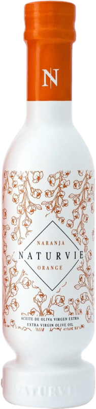 13,95 € | Aceite de Oliva Naturvie Premium, AOVE Virgen Extra Badajoz España Botellín 25 cl Naranja