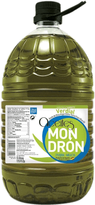 Huile d'Olive Mondrón Verdial HOVE Vierge Extra Jerrican 5 L PET