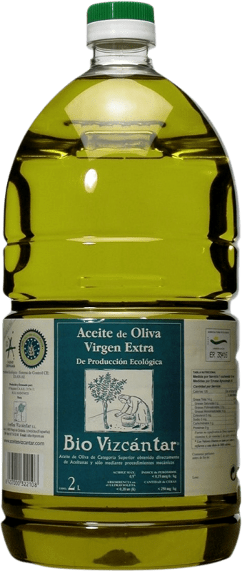 27,95 € | オリーブオイル Vizcántar Virgen Extra Bio PET Córdoba スペイン カラフ 2 L