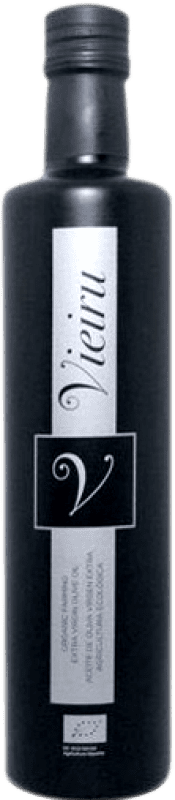 Бесплатная доставка | Оливковое масло As Pontis Vieiru ЭВО Экстра Вирджин Cáceres Испания Manzanilla — Мансанилья Eco — Эко Био Органический Средняя бутылка 50 cl
