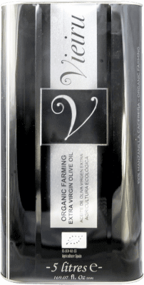 Envoi gratuit | Huile d'Olive As Pontis Vieiru HOVE Vierge Extra Cáceres Espagne Manzanilla Eco — Biologique Canette Spéciale 5 L