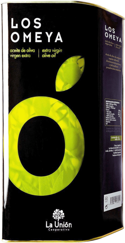35,95 € Free Shipping | Olive Oil La Unión Los Omeya EVOO Extra Virgin Special Can 5 L